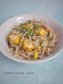 Foto resep Tumis Tauge Tahu Cabe Ijo