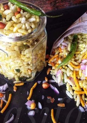 A picture of Dry Churmura (Puffed Rice Snack).