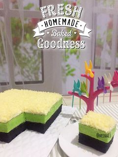 Foto resep Pandan lapis Ketan Hitam