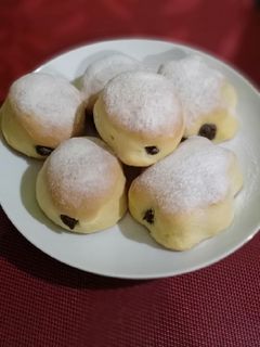 Foto resep Donat Panggang Filling Coklat