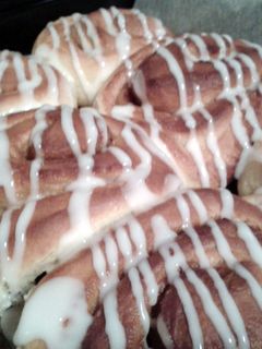 A picture of Cinnamon rolls.