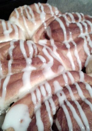 A picture of Cinnamon rolls.