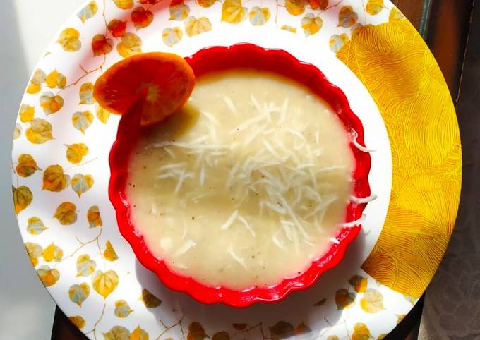 Simple Way to Make Quick Cauliflower soup for weight loss