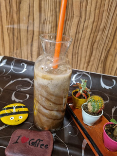 عکسی از دستور اسموتی قهوه و موز