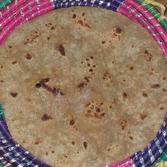 A picture of Simple gol roti.