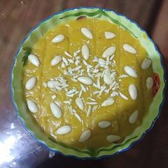 A picture of Channe ki dal ka halwa.