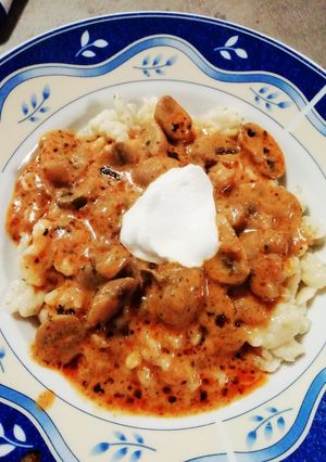 Gombapörkölt recept fotója