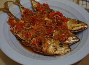 Foto resep Ikan Kembung (Banyar) Pedas