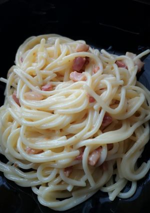 Carbonara spagetti recept fotója