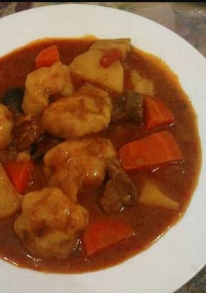 صورة لوصفة طريقة عمل أرز ومرقة مع قبوط كويتي
