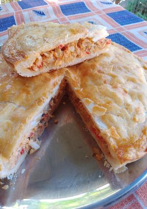 Una foto de Torta de bacalao