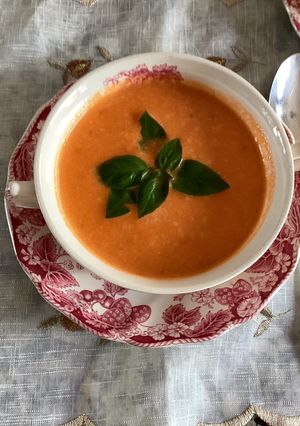 Una foto de Gazpacho andaluz