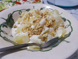 Ensalada especial de ananá, nueces y palmitos
