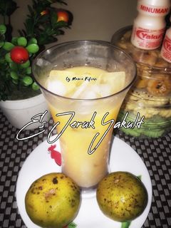 Foto resep Es Jeruk Yakult