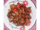 Ikan telang/tengiri masak asam