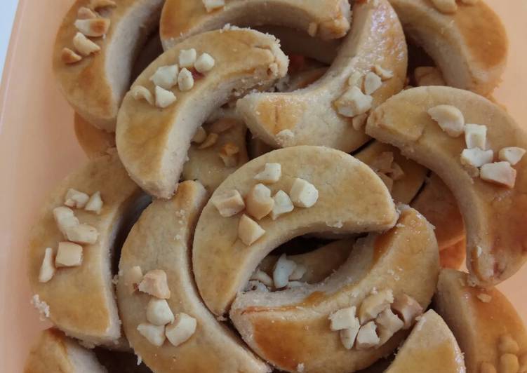 Resep Peanut butter cookies (kue kacang) #kuekering Anti Gagal