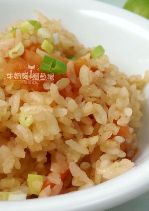 雞汁蕃茄飯【電鍋料理】 的食譜成品照片