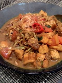 Foto resep Tongseng daging tahu
