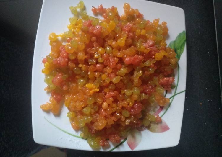 Easiest Way to Prepare Speedy Coloured boondi | The Best Food|Simple Recipes for Busy Familie