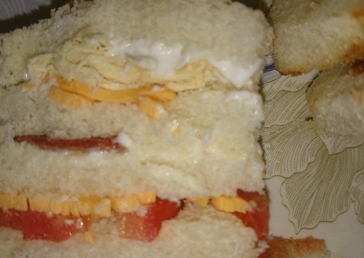 Sandwich in layers