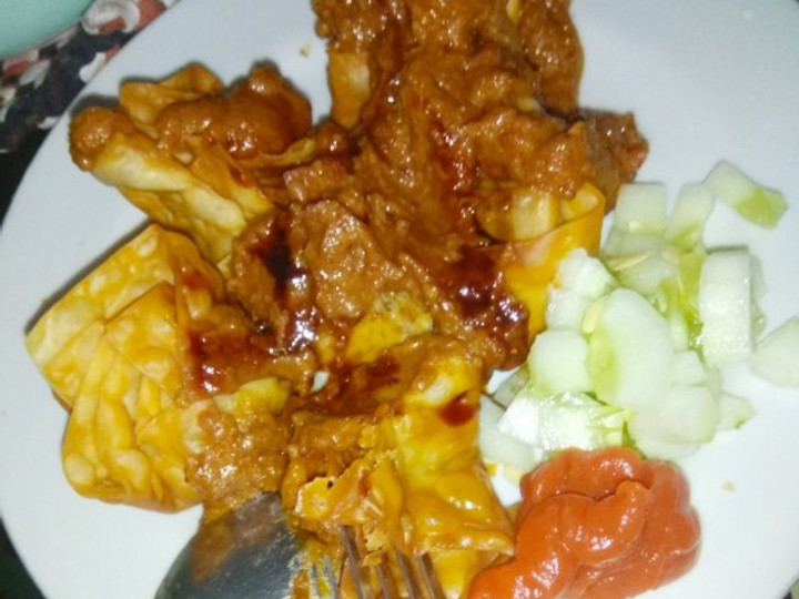 Resep Batagor ikan &amp;amp; Saos kacang yang Menggugah Selera