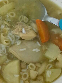 Una foto de Sopa de pollo