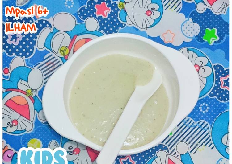 Cara Memasak Cepat Bubur Brokoli Ikan Kembung Yummy Mantul