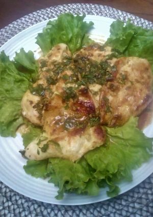 Una foto de Pollo 🍗 con Salsa al Curry