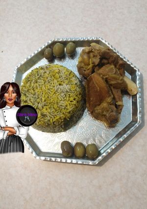 عکسی از دستور باقالی پلو (کته)