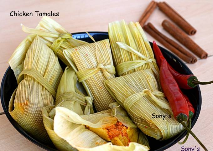 How to Make Homemade Chicken Tamales