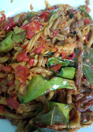 Foto resep Usus Mercon Daun Jeruk