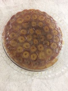 عکسی از دستور کیک برگردان موز