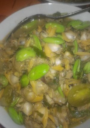 Foto resep Kerang sambal ijo petai