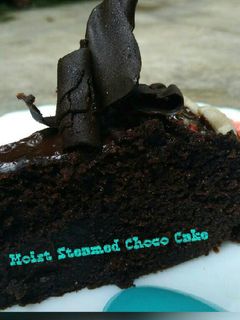 Foto resep Moist Steamed Choco Cake