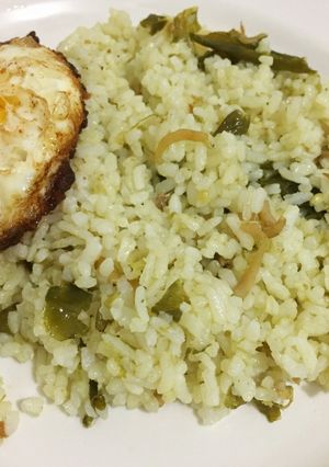 Foto resep Nasi goreng sambel ijo