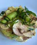 Салат з копченою куркою й ананасами (1 варіант)