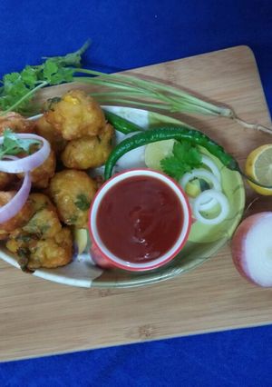 A picture of Corn Pakoda.