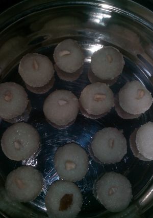 A picture of Diwali sandesh.