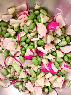 A picture of Oriental Soya Bean Salad.