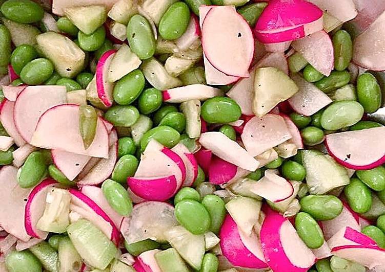 Step-by-Step Guide to Prepare Super Quick Homemade Oriental Soya Bean Salad