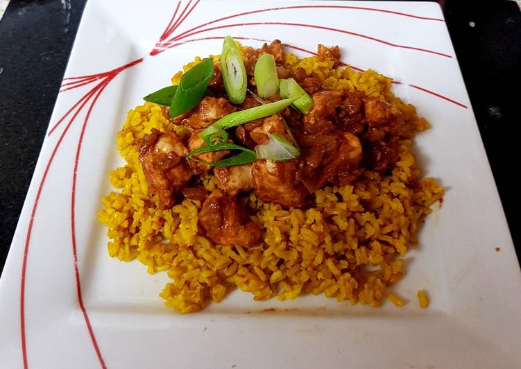 Recipe of Homemade Minch Waala Murgh/ Indian Chilli Chicken. 😙