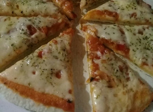Una foto de Pizzas express de harina leudante Sin horno