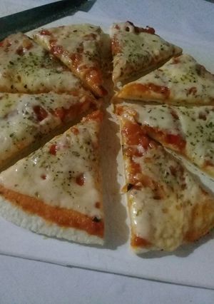 Una foto de Pizzas express de harina leudante Sin horno