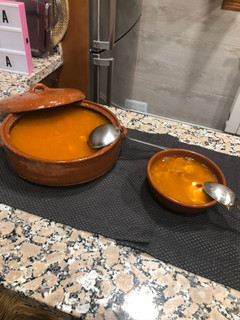 Una foto de Sopa castellana o de ajo