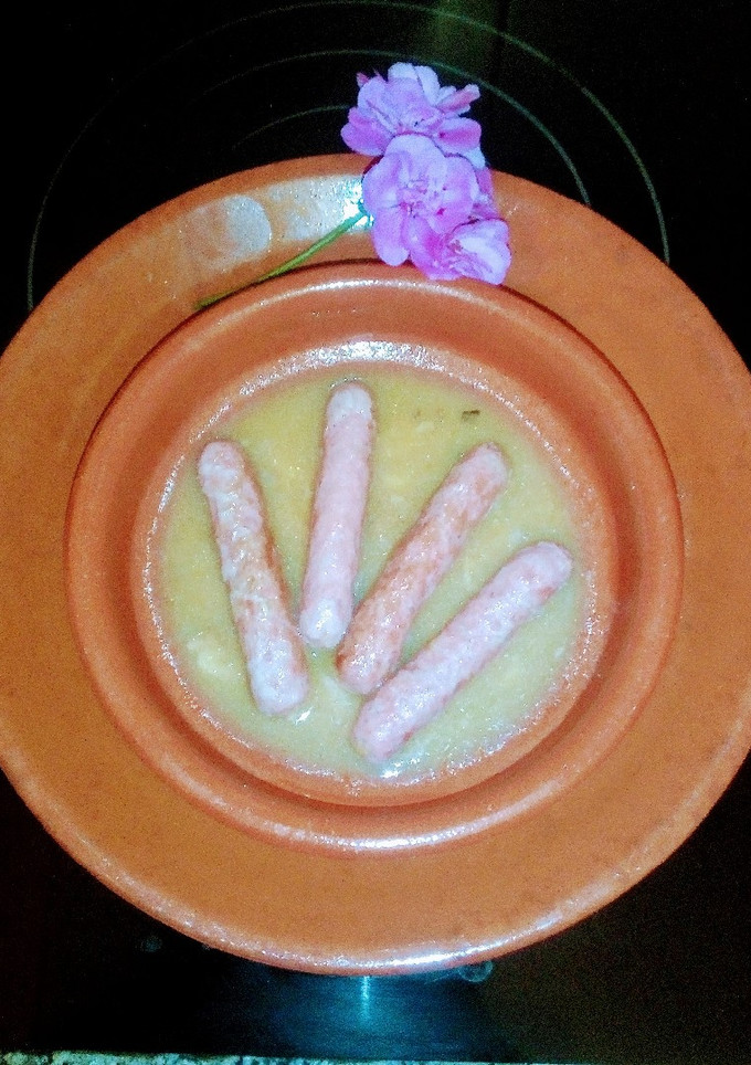 Una foto de Salchichas al vino