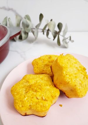 Una foto de TORTITAS DE NARANJA Y COCO 🥥🍊