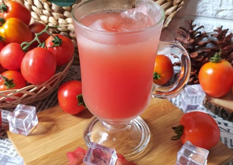 Bagaimana Menyiapkan Jus Tomat Wortel, Menggugah Selera
