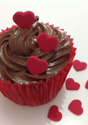 Una foto de Cupcake de Chocolate