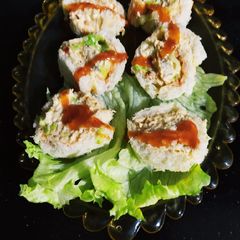 A picture of Pin Wheel Chicken Cold Sandwich 🥪.