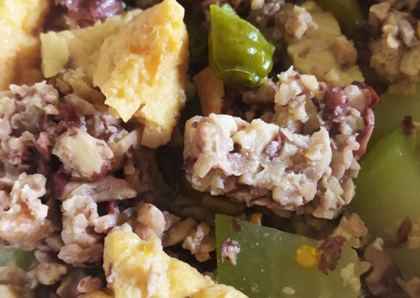 Lodeh Tempe Bungkil Pedas Khas Malang